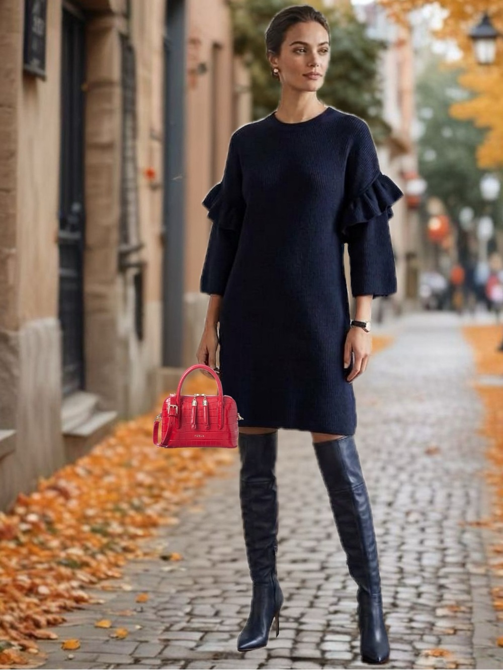 Tory Burch “Ashley” Wool Sweater Dress NWT